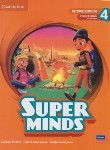 کتاب SUPER MINDS 4+CD SB+WB  EDI 2 (رحلی/رهنما)