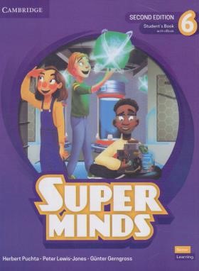 SUPER MINDS 6+CD SB+WB  EDI 2 (رحلی/رهنما)