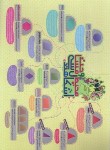 کتاب پوستر محیط و مساحت اشکال هندسی (سایز A4/لمینت/نارنجی)