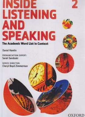 INSIDE LISTENING AND SPEAKING 2+CD  HAMLIN (آکسفورد)