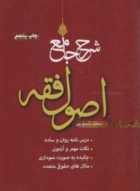 شرح جامع اصول فقه (سمیع پور/اندیشه نوین پژوهش)