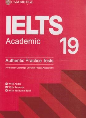 CAMBRIDGE IELTS 19+CD ACADEMIC (سپاهان)