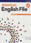 کتاب AMERICAN ENGLISH FILE 4+ CD  SB+WB  EDI 3 (رحلی/رهنما)