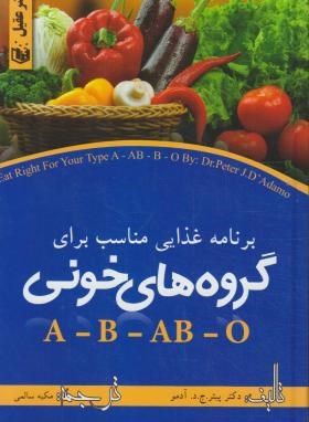 برنامه غذایی مناسب برای گروه های خونیA-B-AB-O(آدامو/سالمی)
