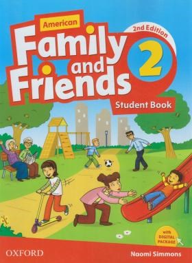 FAMILY AND FRIENDS 2 AMERICAN+CD  SB+WB EDI 2 (سپاهان)