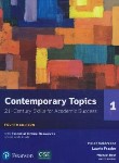 کتاب CONTEMPORARY TOPICS 1+QR CODE  EDI 4 (رحلی/رهنما)