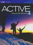 کتاب ACTIVE SKILLS FOR READING 4+CD  EDI 3 (رهنما)
