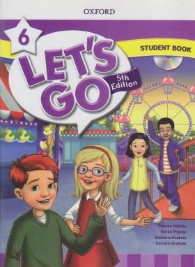 LET'S GO 6+CD EDI 5  SB+WB (وزیری/رهنما)